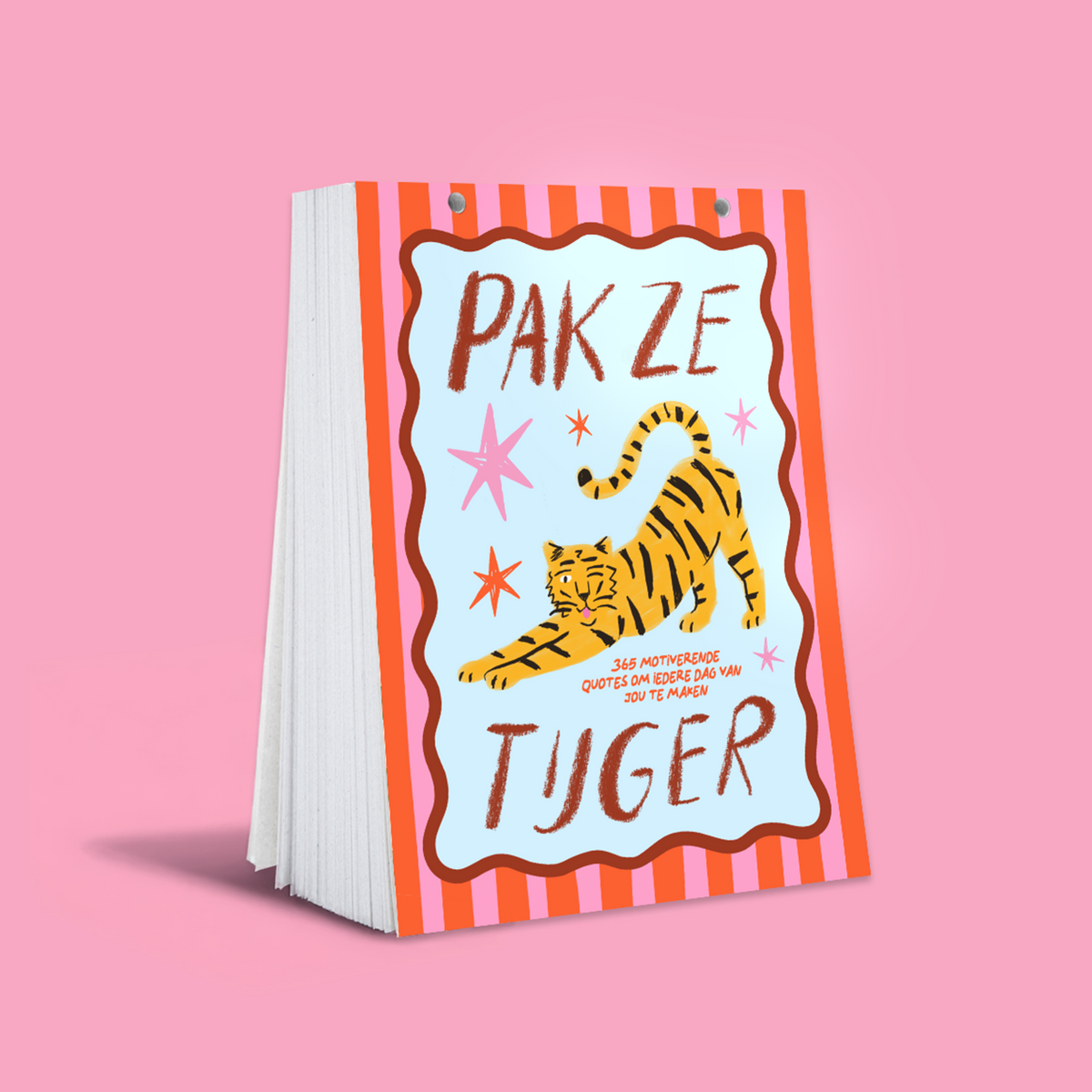 Scheurkalender 2027 - Pak Ze Tijger (PRE-ORDER)